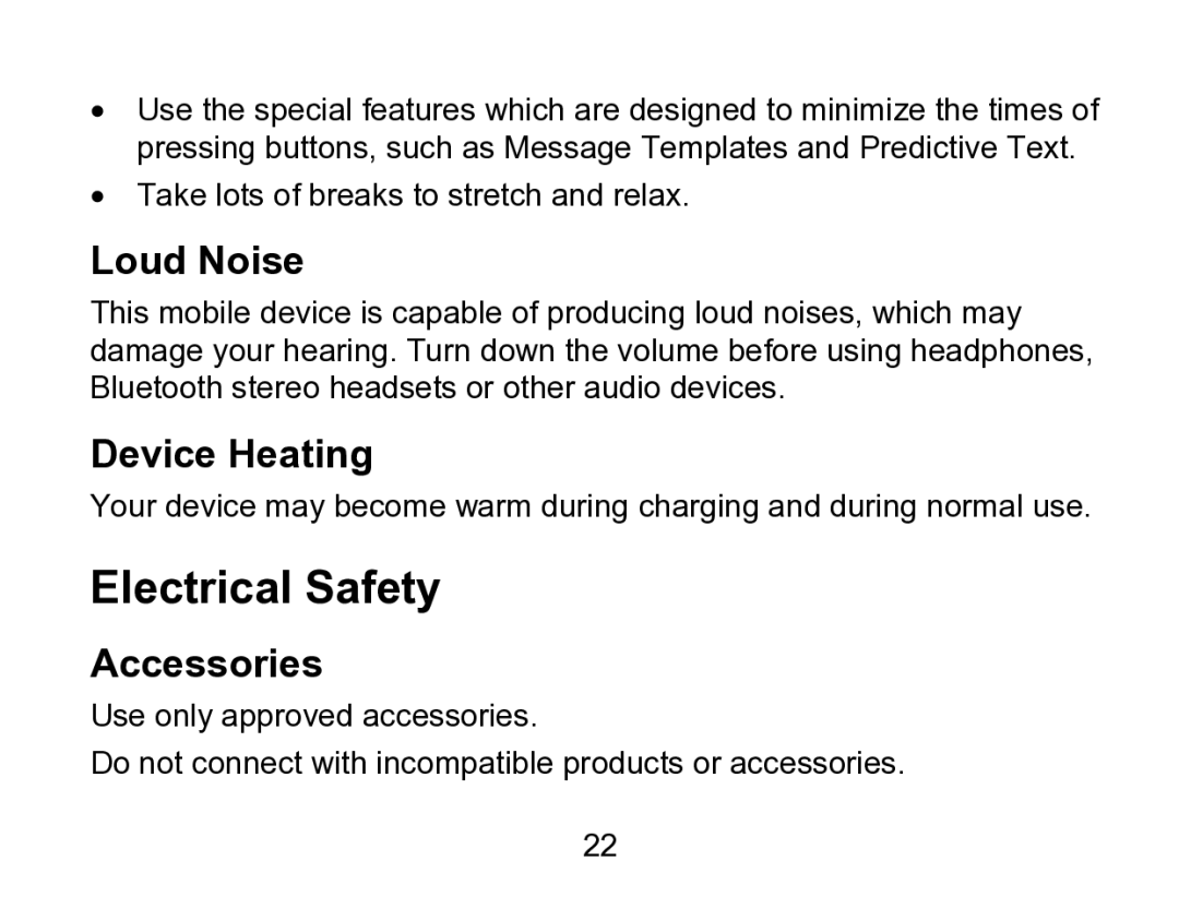 Wintec Industries 3FMT700A2-8G-R user manual Electrical Safety, Loud Noise, Device Heating, Accessories 