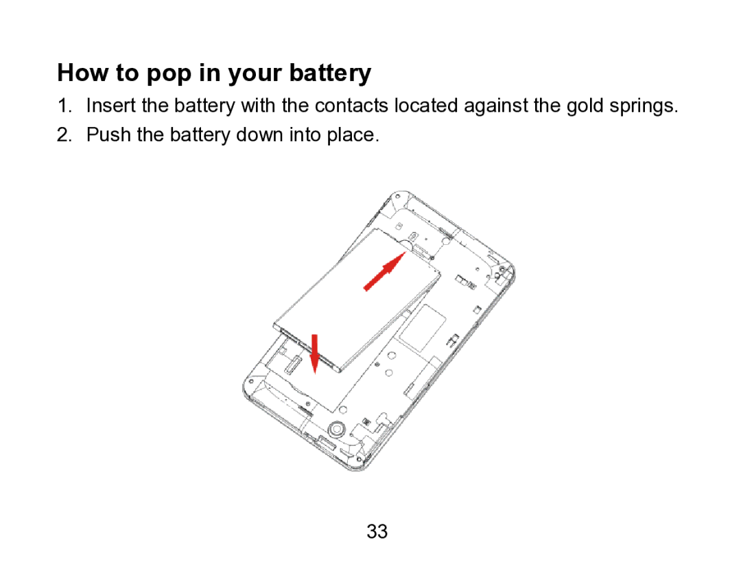 Wintec Industries 3FMT700A2-8G-R user manual How to pop in your battery 