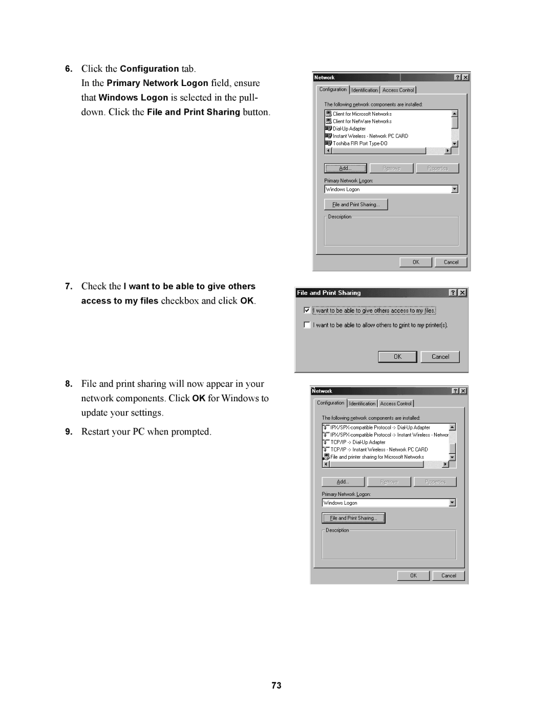 Wire World Of America 1800 manual Click the Configuration tab 