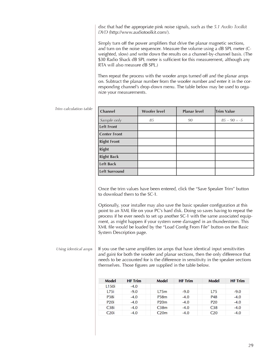 Wisdom Wands SC-1 owner manual Sample only 85 90 = 