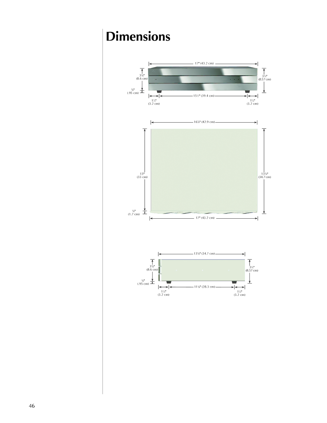 Wisdom Wands SC-1 owner manual Dimensions 