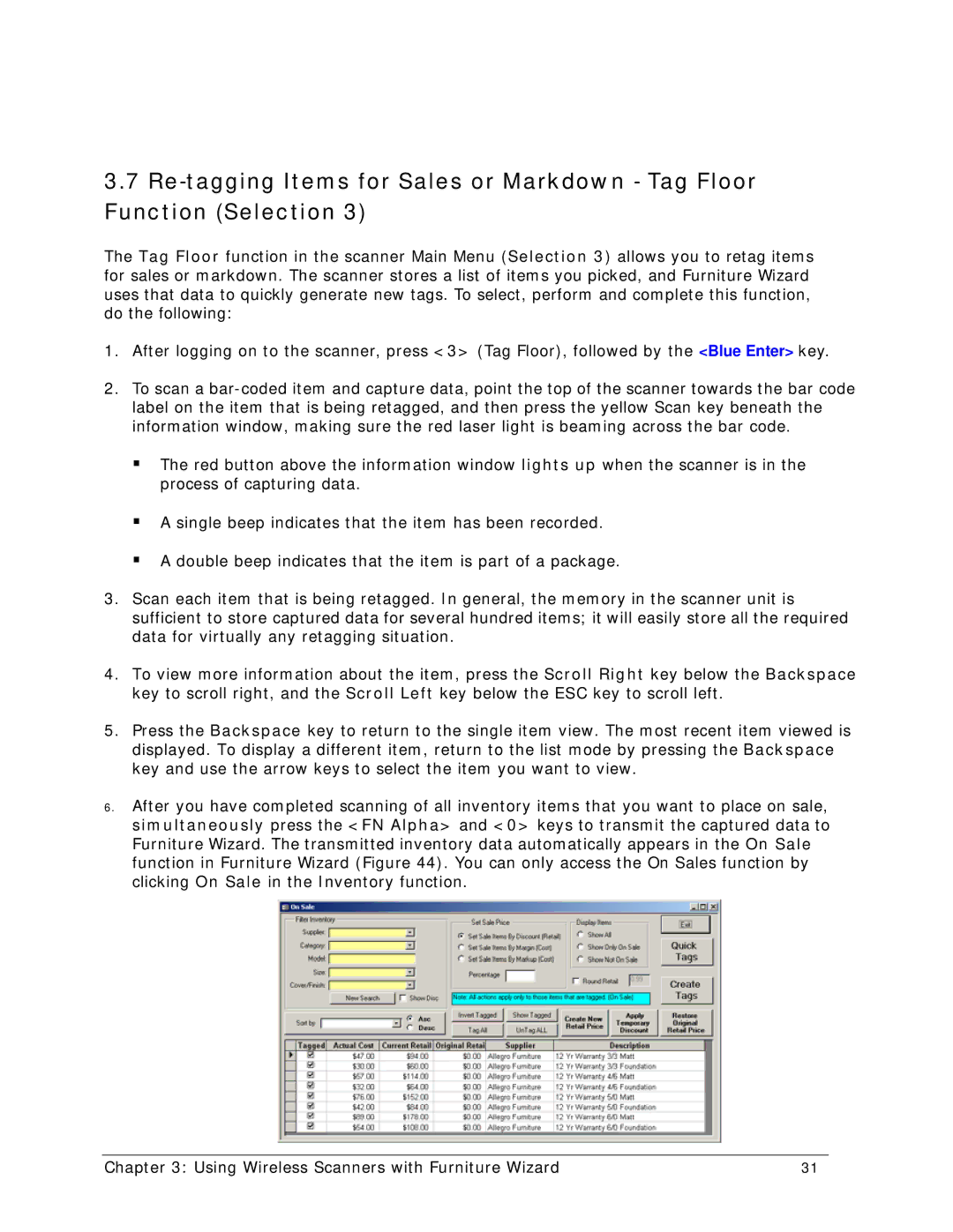 Wizard Ca Co Wireless Scanner, CPT-8061 manual 