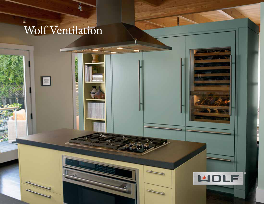 Wolf Appliance Company 1100, 1200 manual Wolf Ventilation 