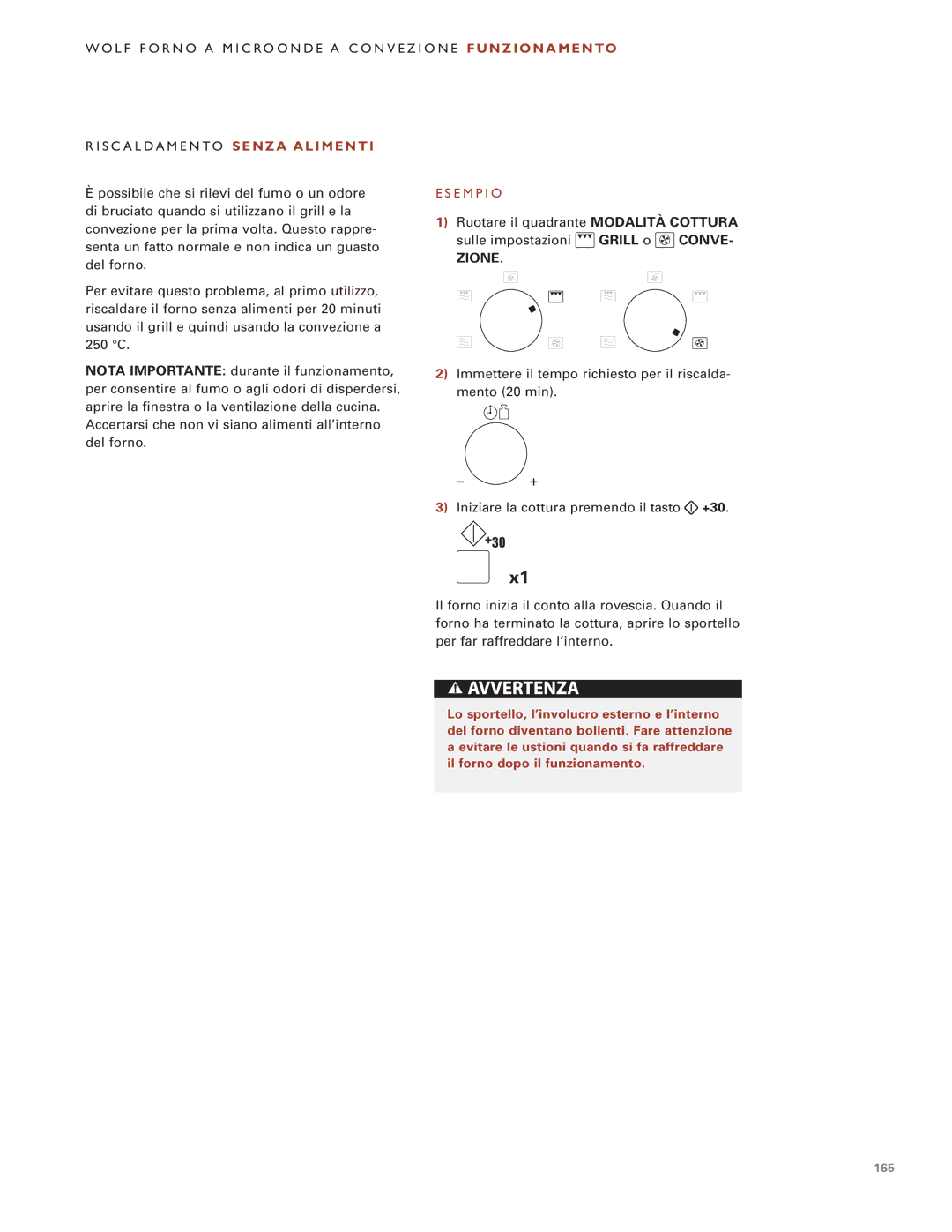 Wolf Appliance Company ICBMW30-230, ICBMW30-240 manual Zione 