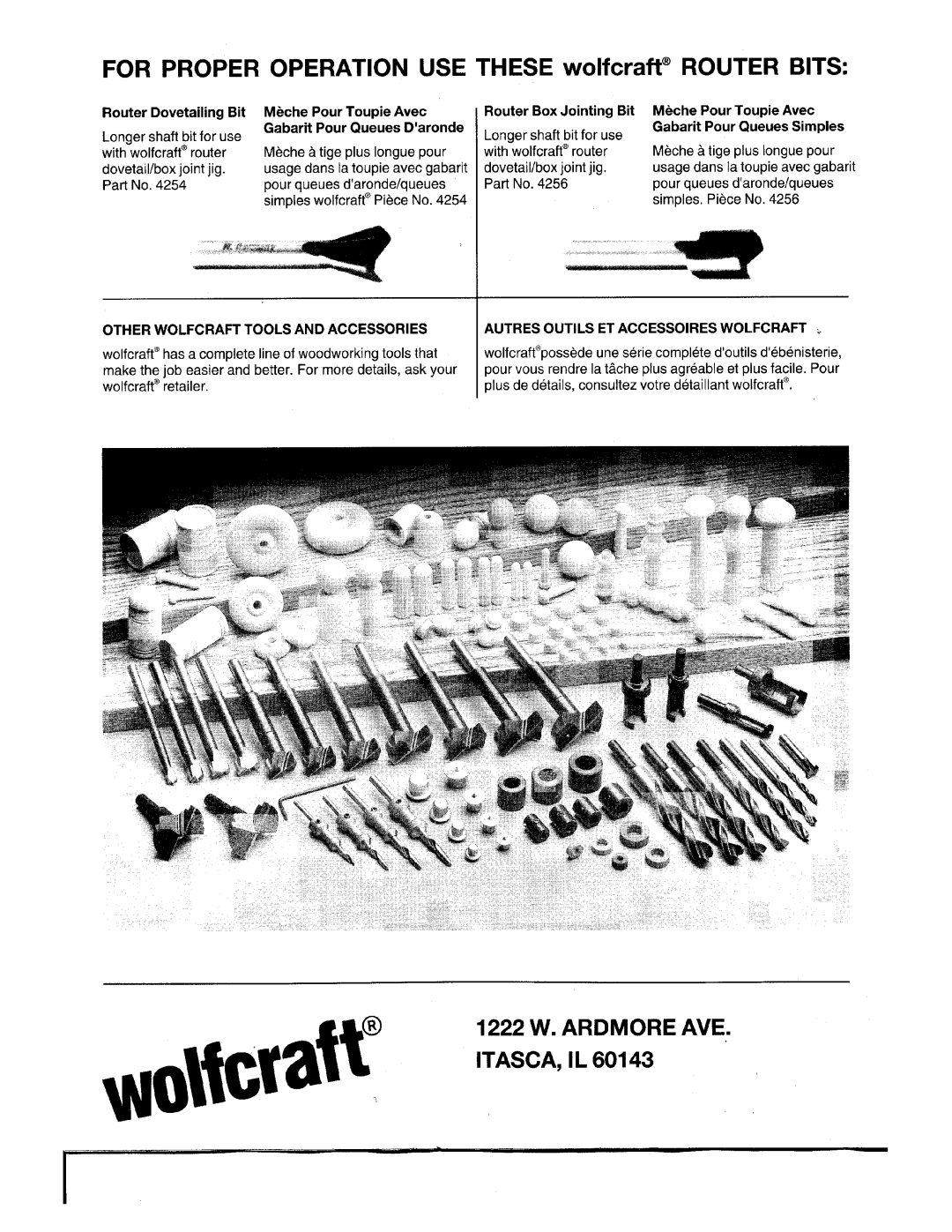 Wolfcraft 4250 manual 