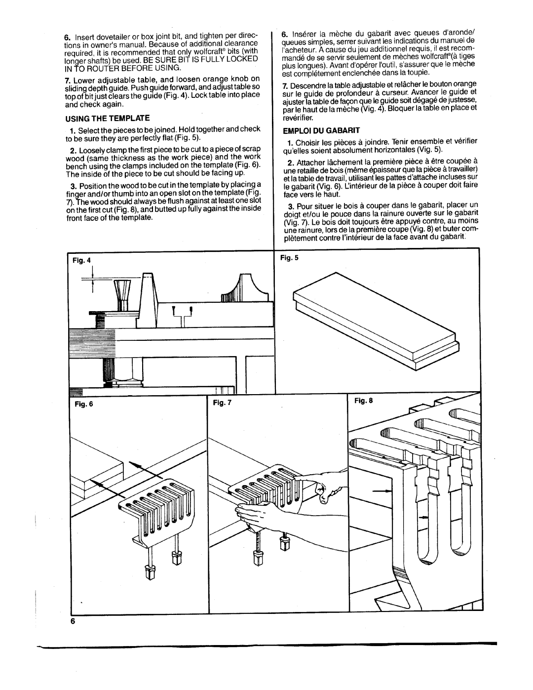 Wolfcraft 4250 manual 