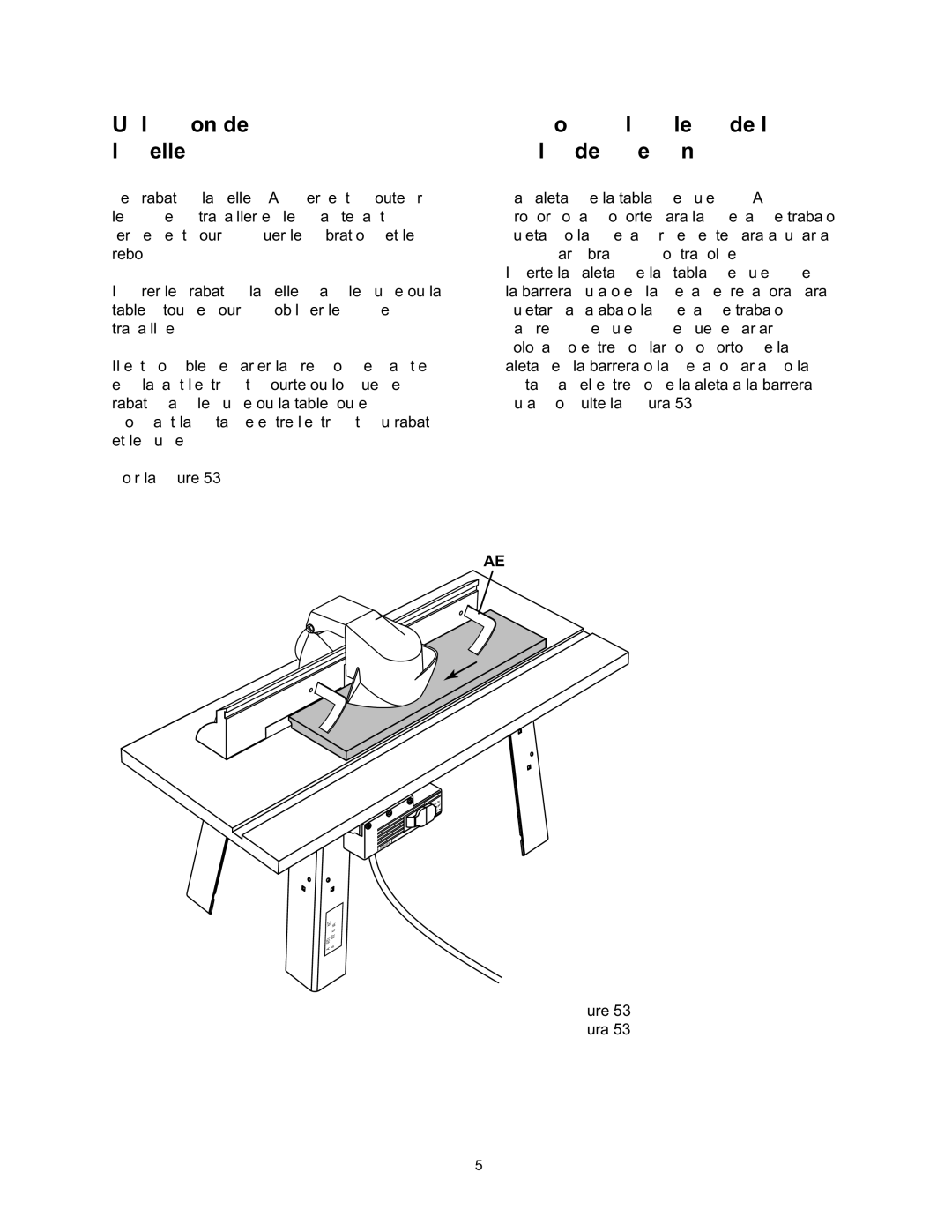 Wolfcraft 6155, 6156 manual Utilisation des rabats à lamelles, Cómo usar las aletas de las tablas de sujeción 