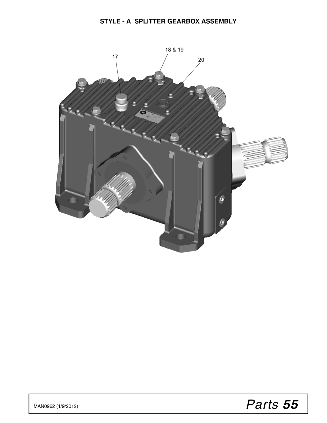 Woods Equipment BW180XQ, BW126XQ manual Parts 