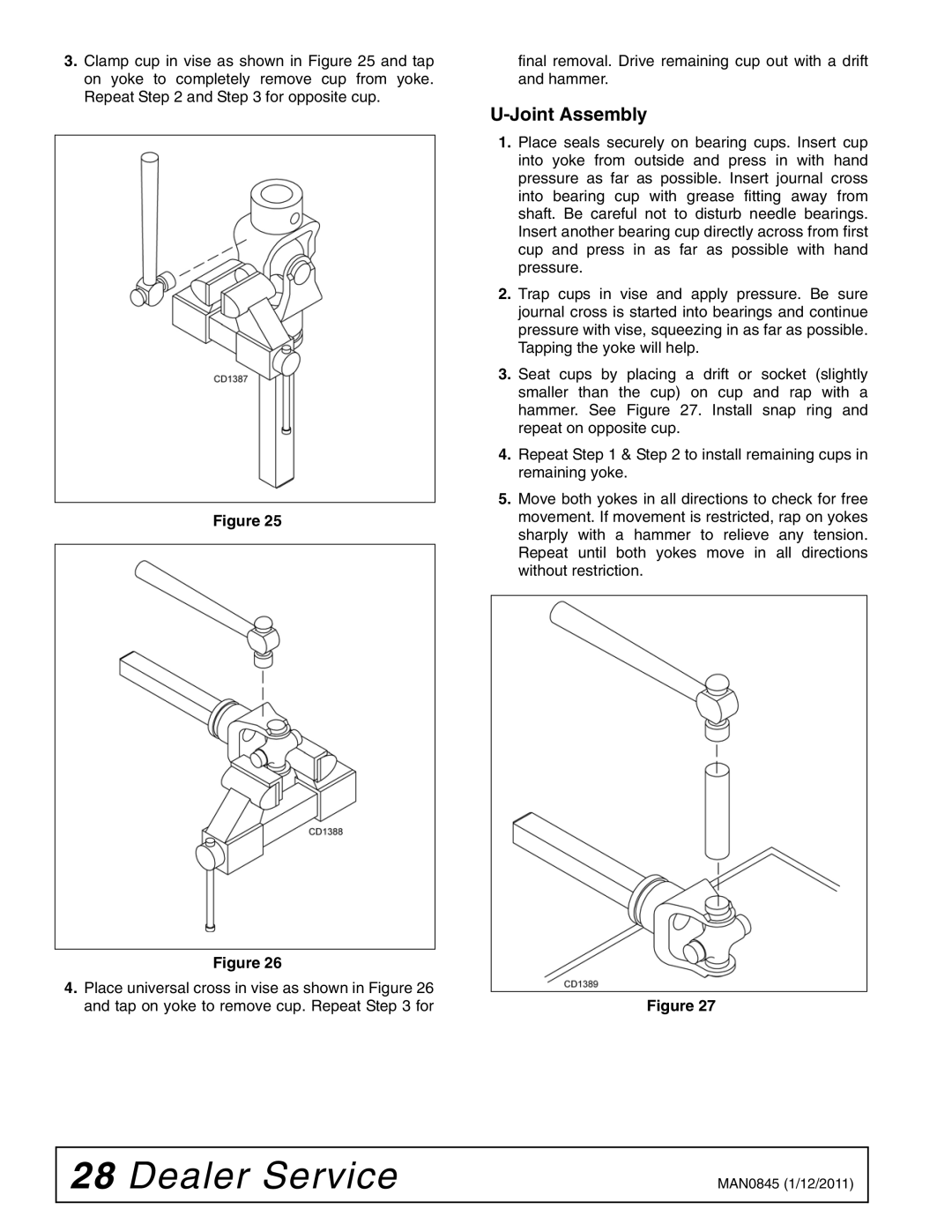 Woods Equipment RD990X manual Joint Assembly 