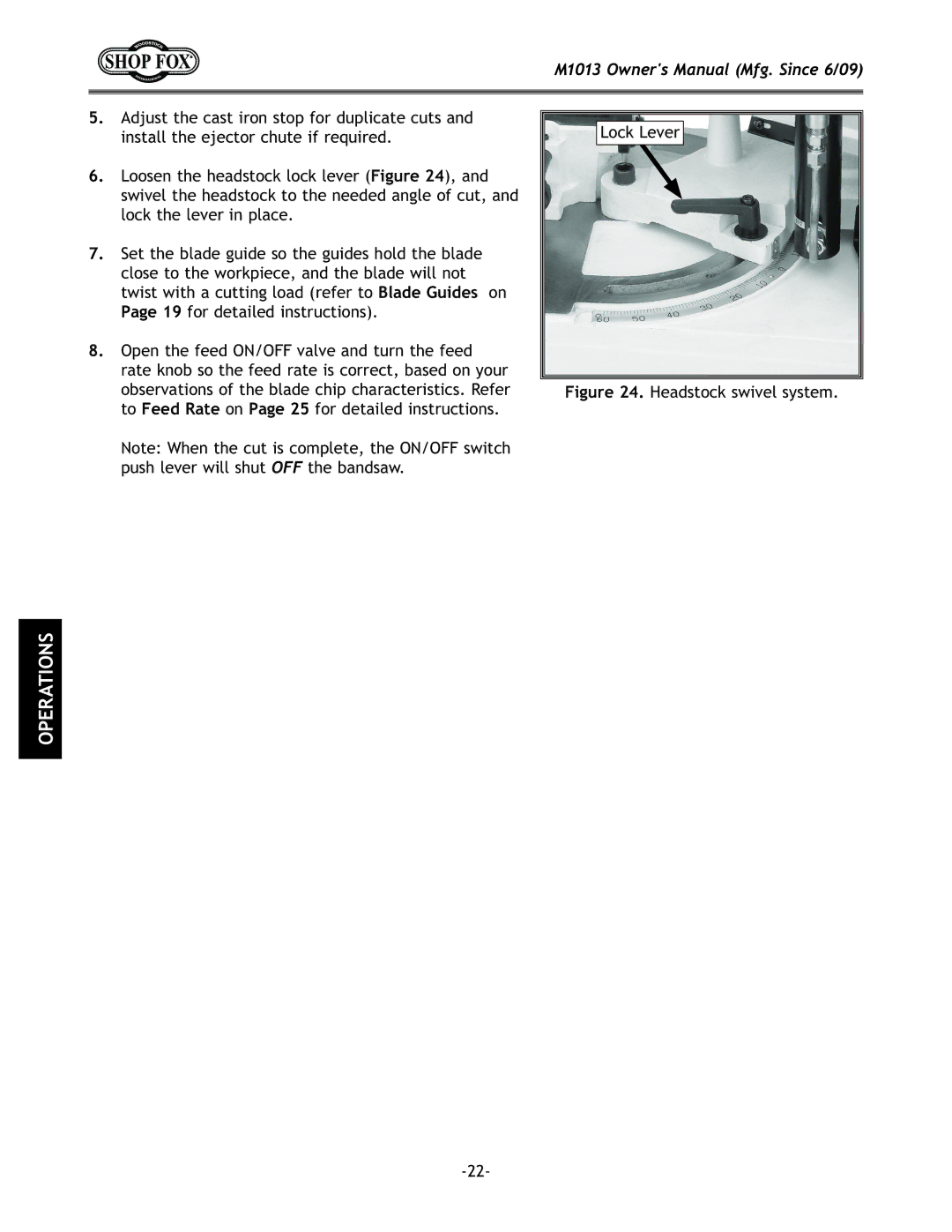 Woodstock M1013 manual FGI8K@FEJ 