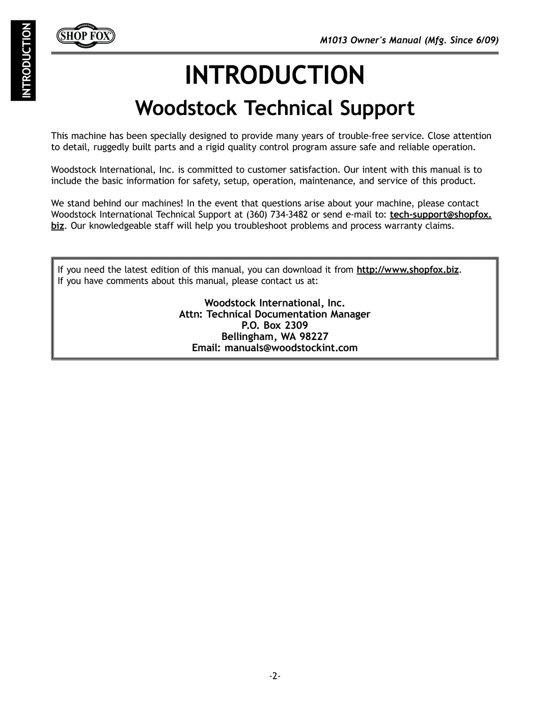 Woodstock M1013 manual @Ekiflk@Fe, NffjkfZbK\Ze`ZXcJlggfik 