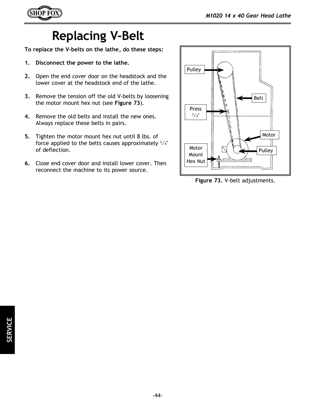 Woodstock M1020 manual gcXZ`eM$9\ck, =`li\.*%M$Y\ckXaljkd\ekj%, $++$ 