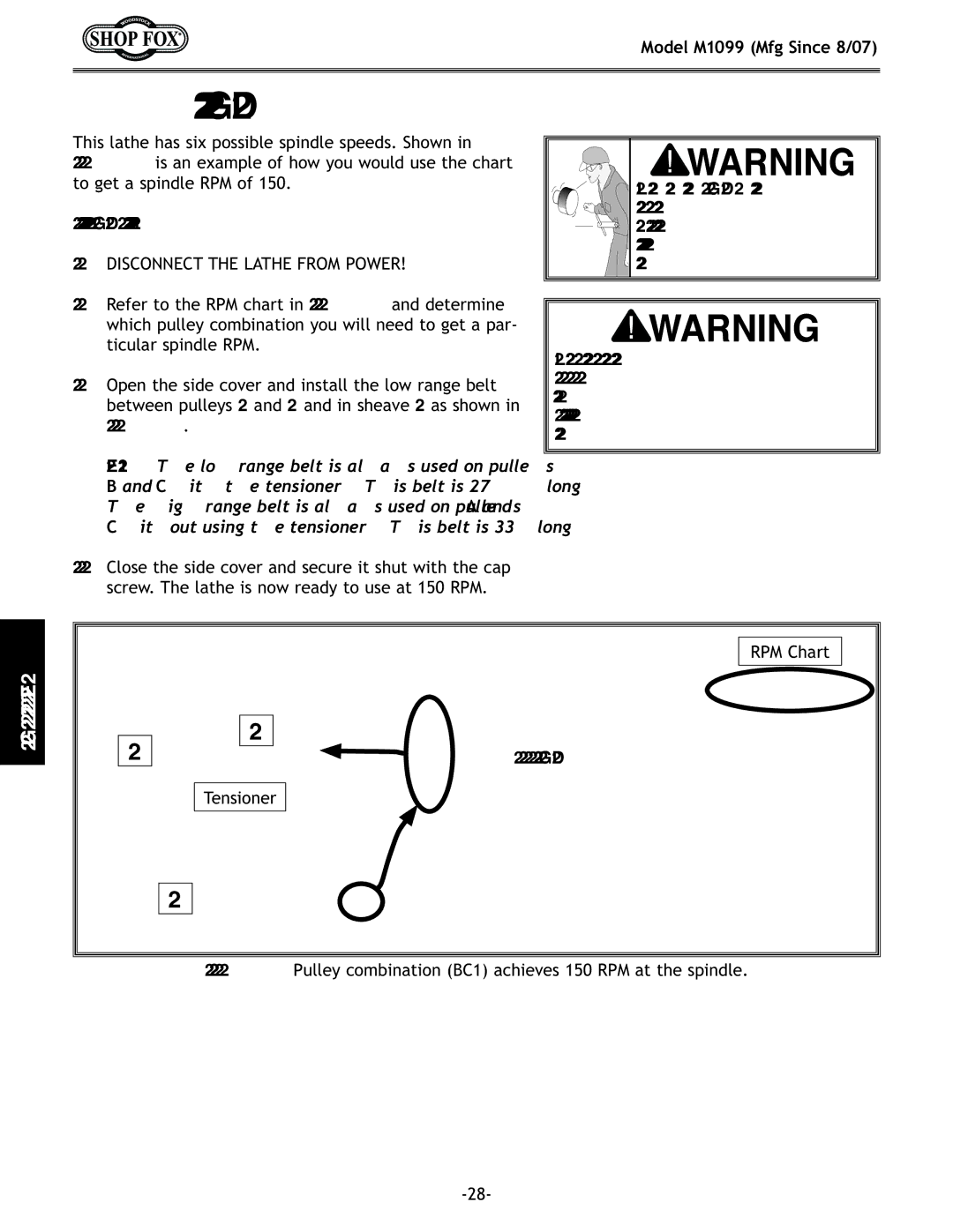 Woodstock M1099 manual Jg`ec\IGD, Kfj\kk\jg`ec\IGD#fk\j\jk\gj1, , Igd 