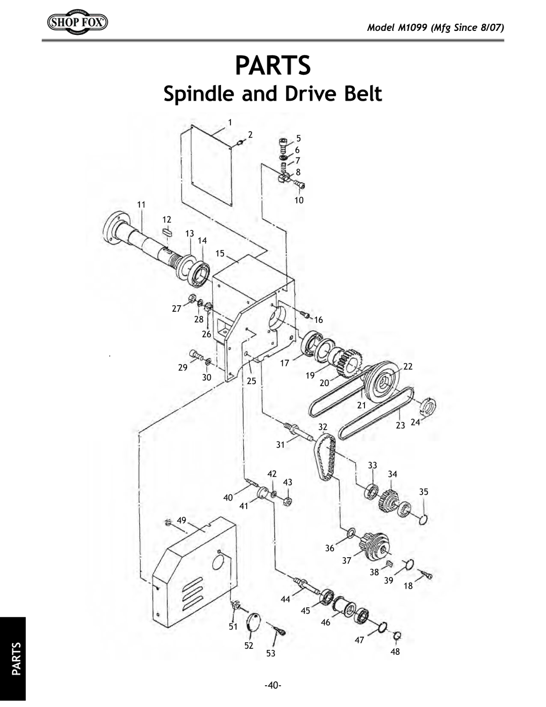 Woodstock M1099 manual G8IKJ, Jg`ec\Xei`m\9\ck 