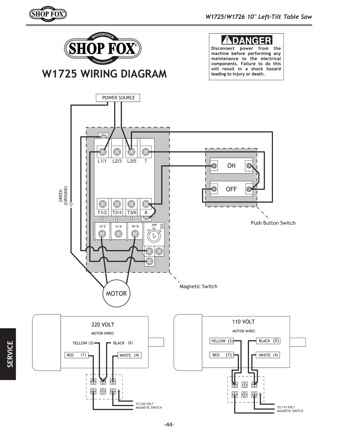 Woodstock W1726, W1725 manual N@I@E@8I8D, $++$ 