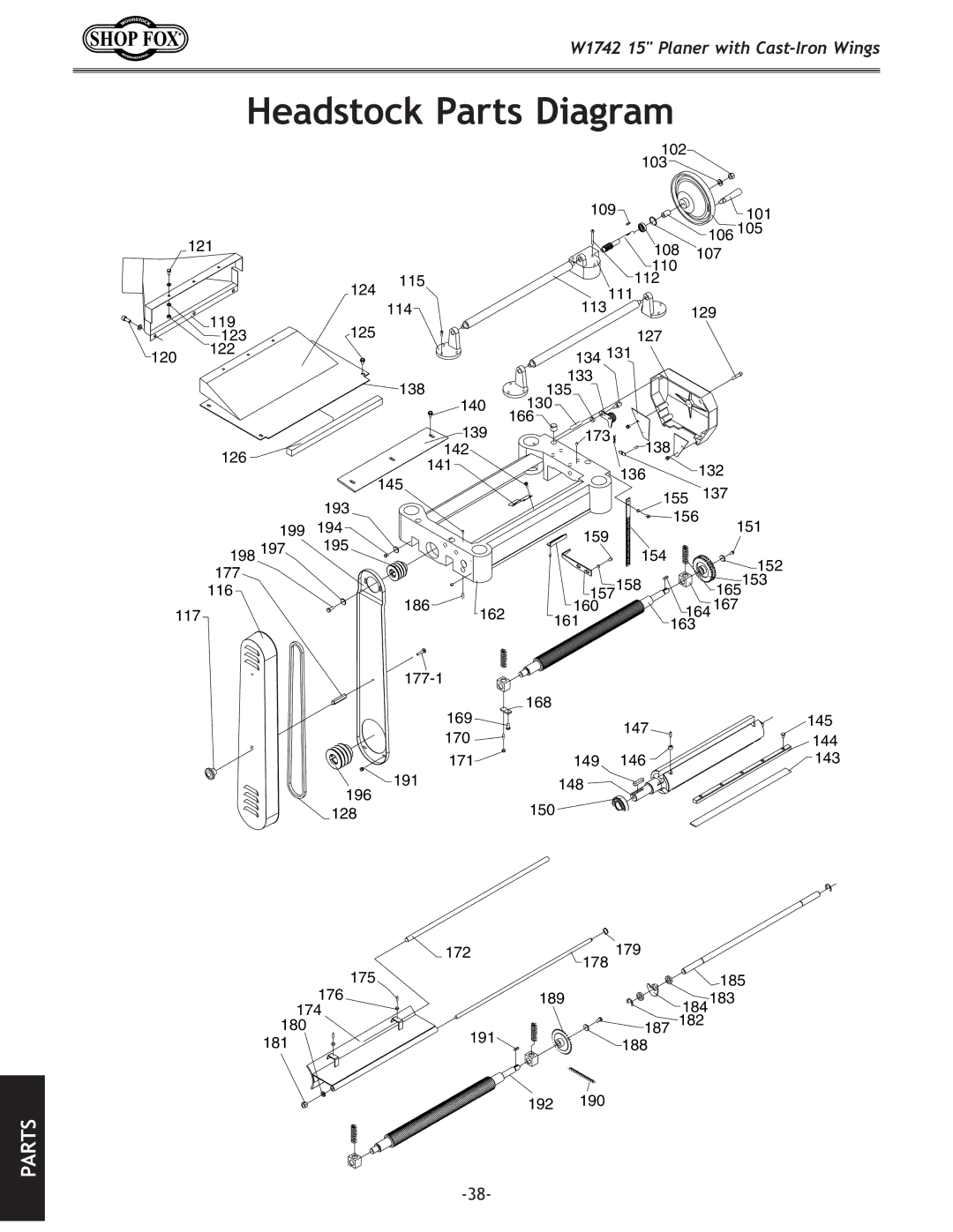 Woodstock W1742S owner manual ?\XjkfZbGXikj`XiXd, $*/$ 