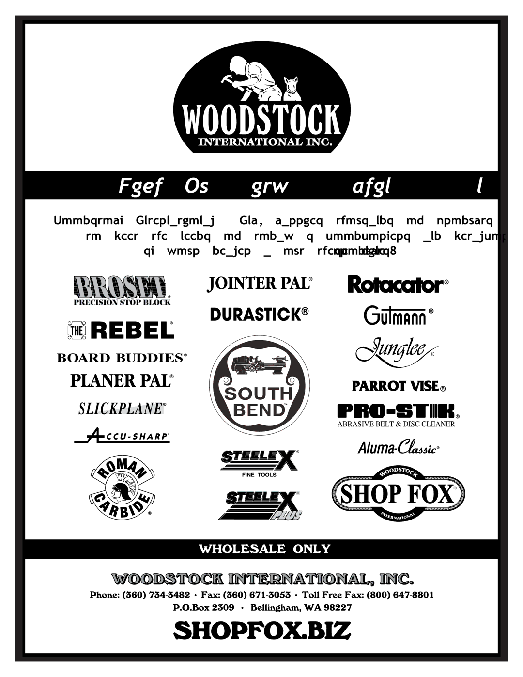 Woodstock W1761/W1762 owner manual =\FjVainBVXcZhVcYIddah 