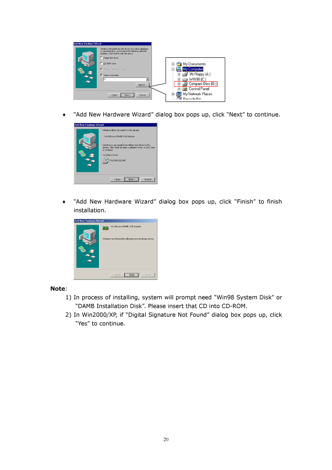 WorldSpace TONGSHI user manual 