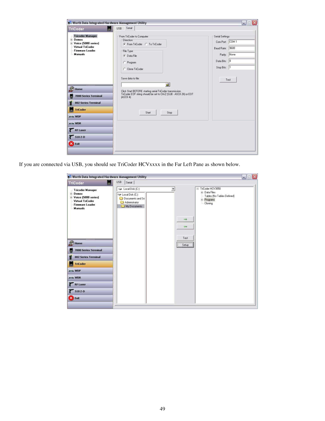 Worth Data 5000 owner manual 