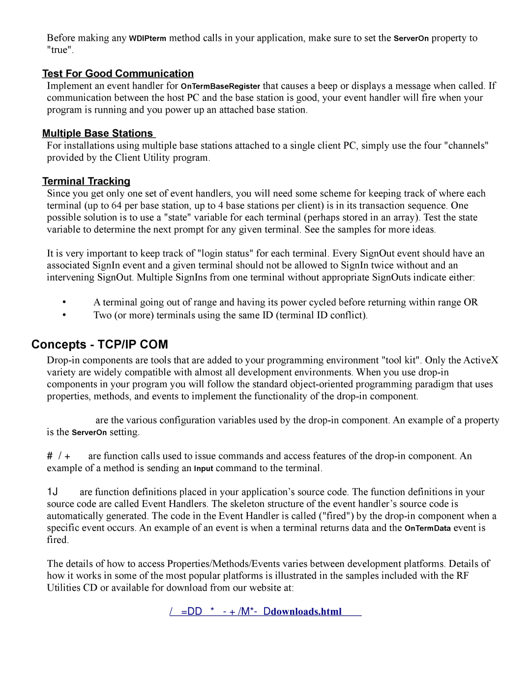 Worth Data 7000 manual Concepts TCP/IP COM, Test For Good Communication 