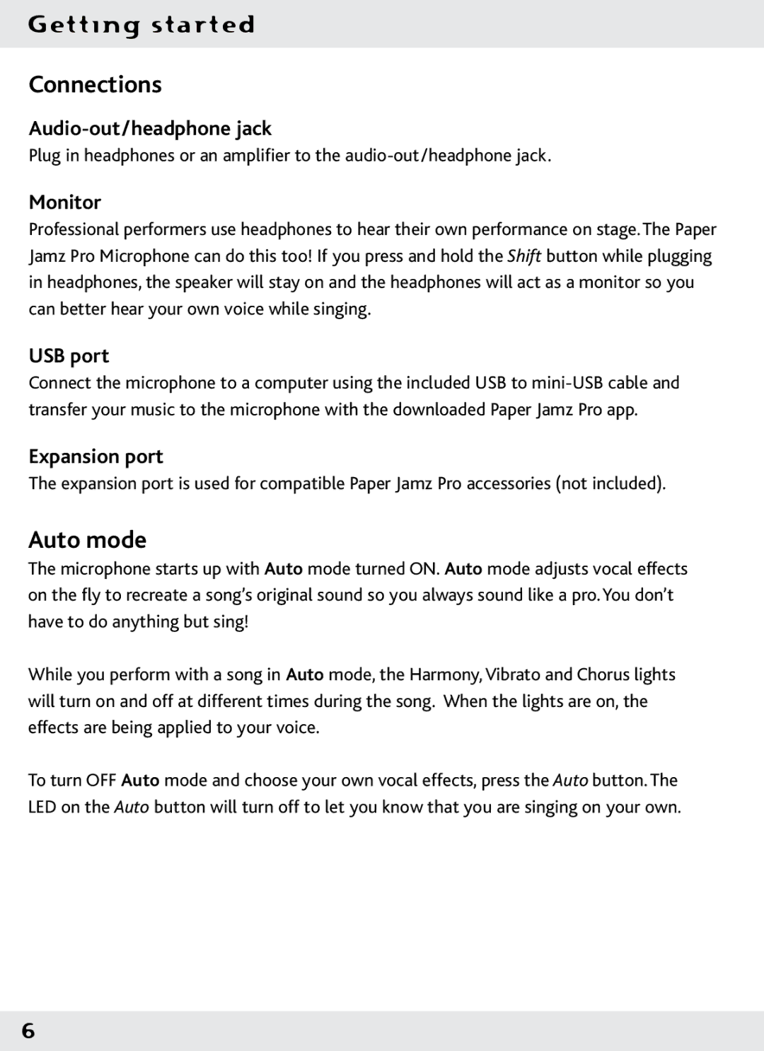 Wow Wee 62473 user manual Connections, Auto mode 