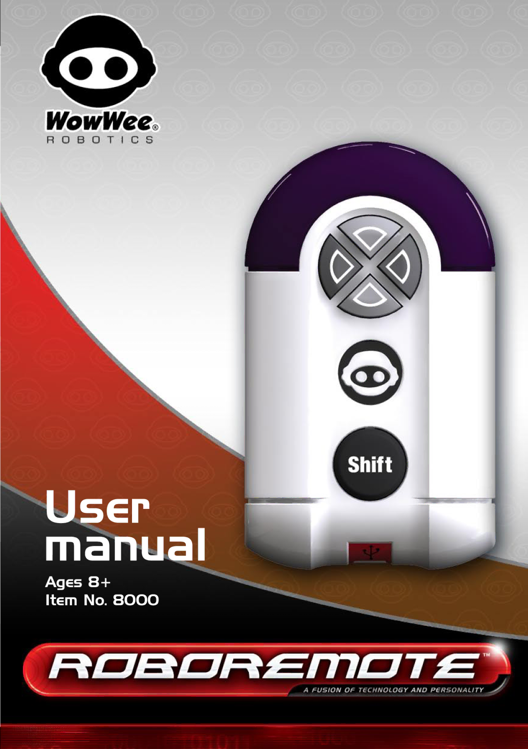 Wow Wee 8000 user manual Ages 8+ Item No 