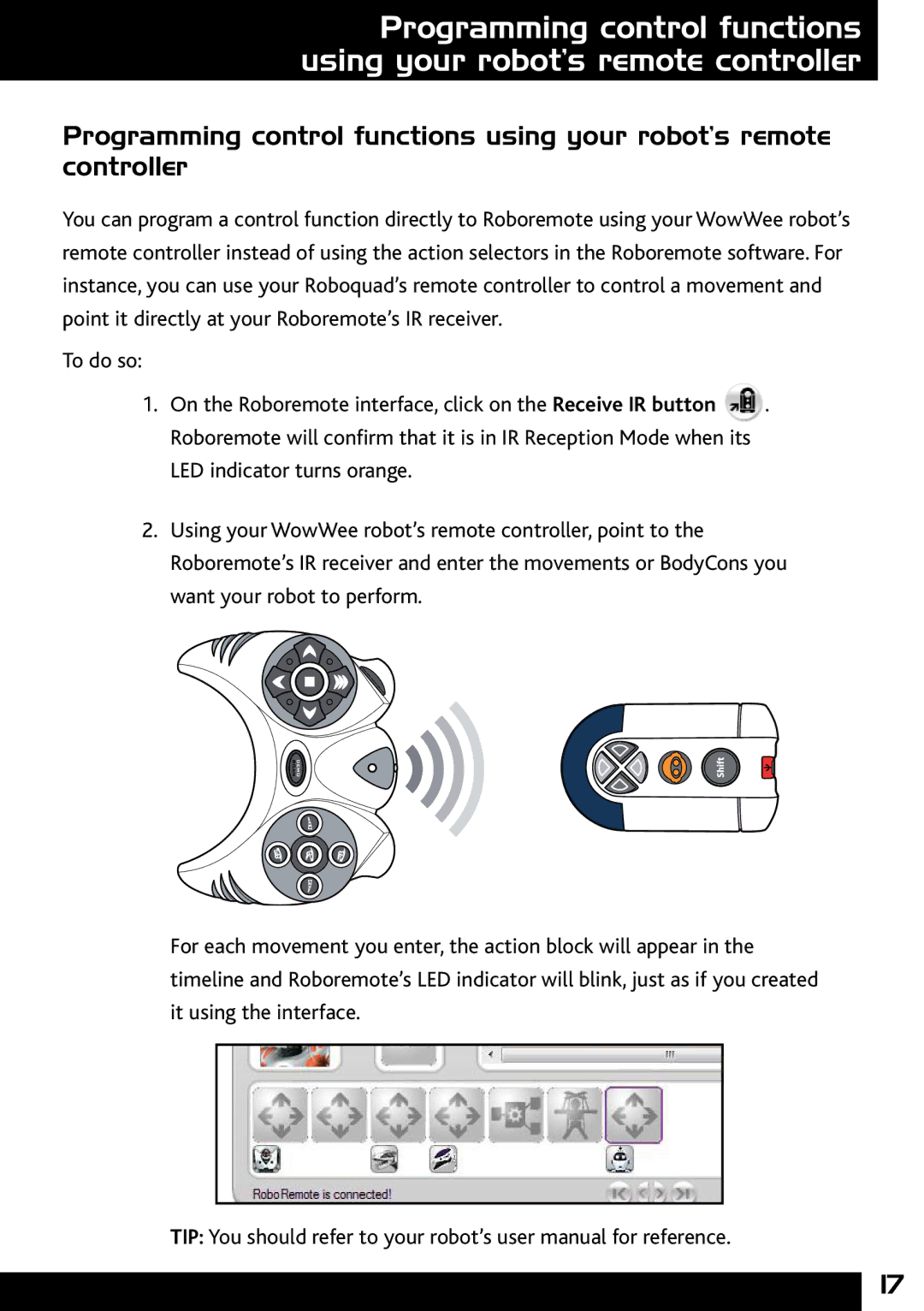 Wow Wee 8000 user manual 