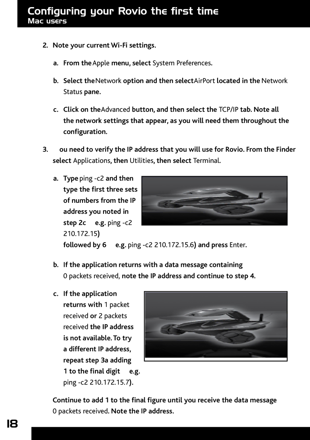 Wow Wee 8033 user manual From the Apple menu, select System Preferences 