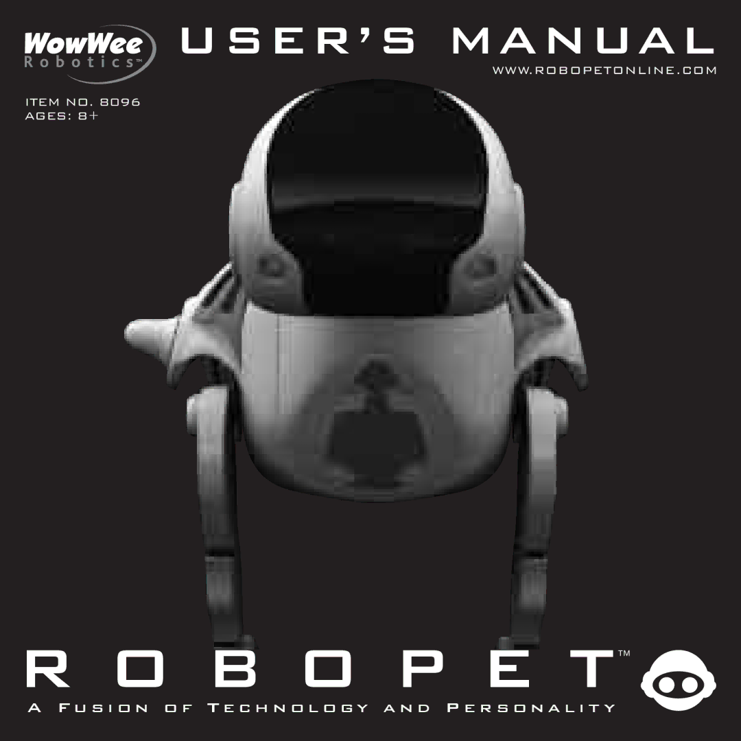 Wow Wee 8096 user manual B O P E T 