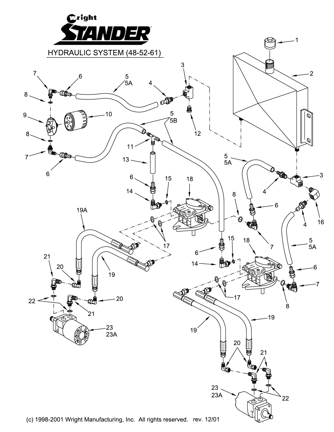 Wright Manufacturing 48, 52, 61 manual 