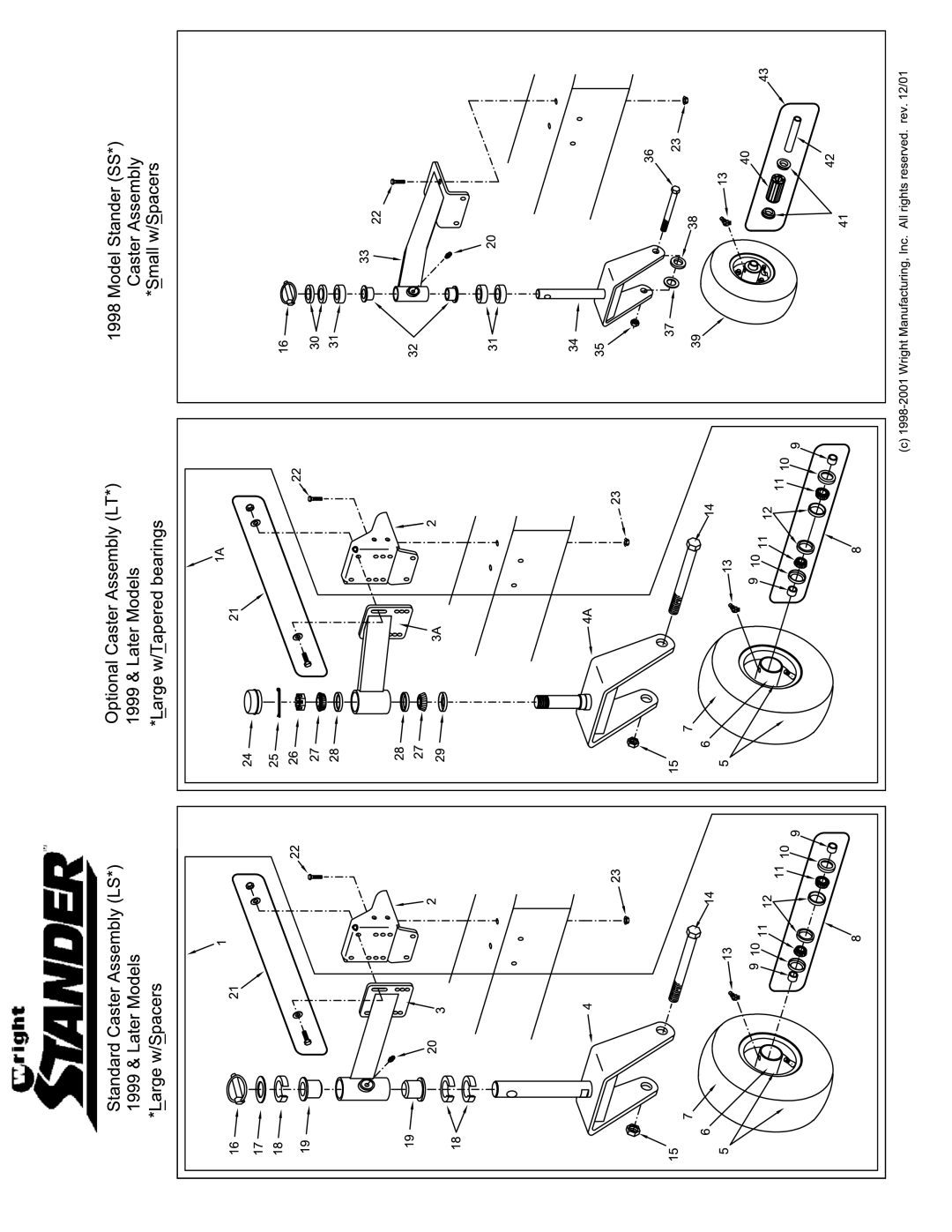 Wright Manufacturing 48, 52, 61 manual 