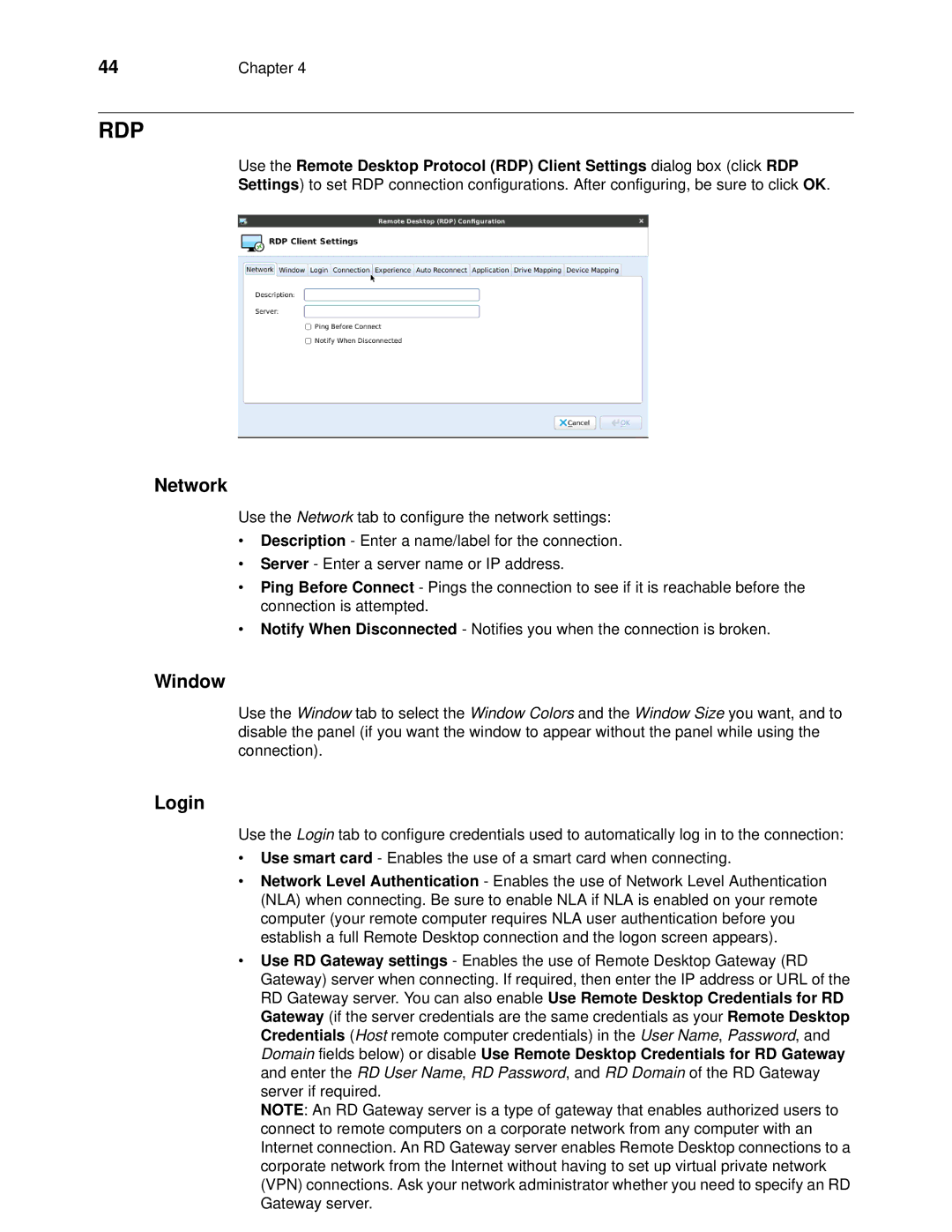 Wyse Technology 060413 manual Rdp 