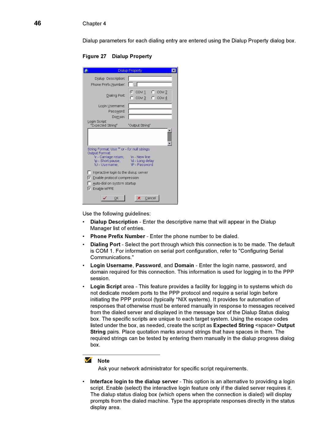 Wyse Technology 883681-08 Rev. E manual Dialup Property 