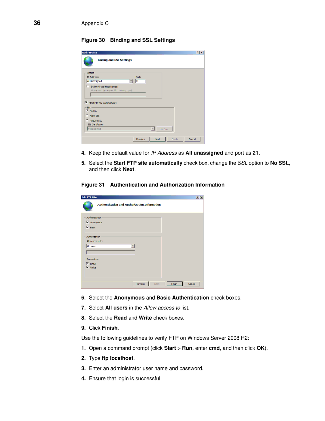 Wyse Technology 883886-01 manual Binding and SSL Settings 