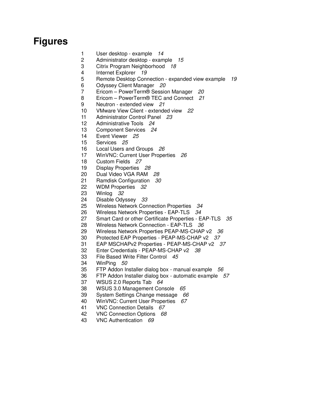 Wyse Technology C90LE, R90L manual Figures 