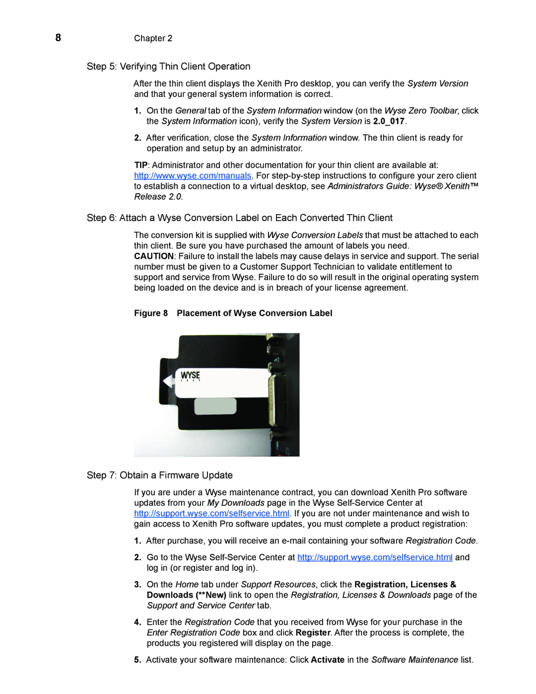 Wyse Technology R90LW, R90L7, R50L, R10L manual Verifying Thin Client Operation, Obtain a Firmware Update 