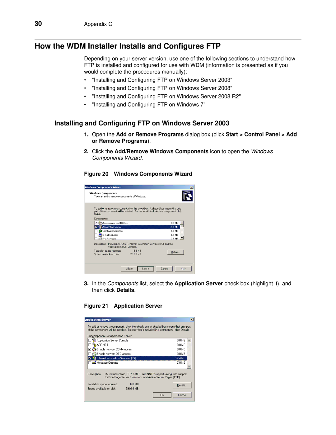 Wyse Technology wyse devise manager release 4.9 manual How the WDM Installer Installs and Configures FTP 