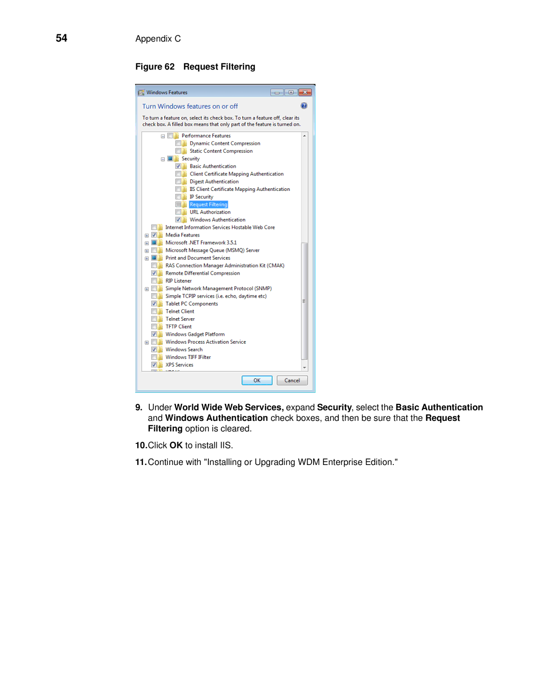 Wyse Technology wyse devise manager release 4.9 manual Request Filtering 