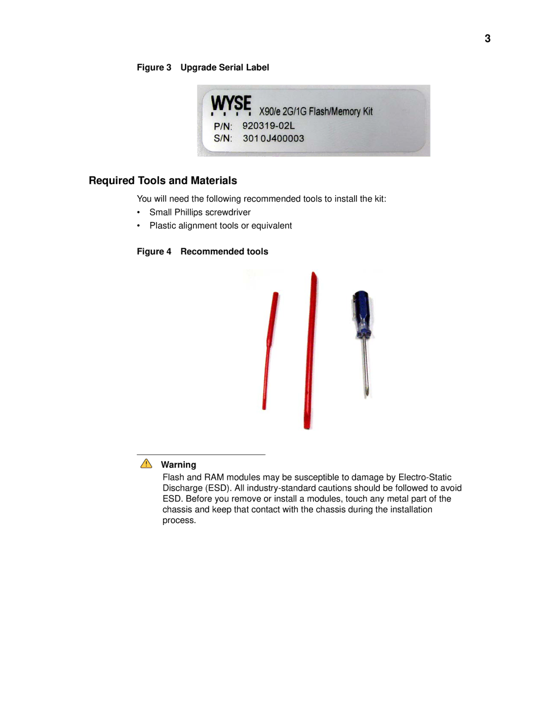 Wyse Technology X90e manual Required Tools and Materials 