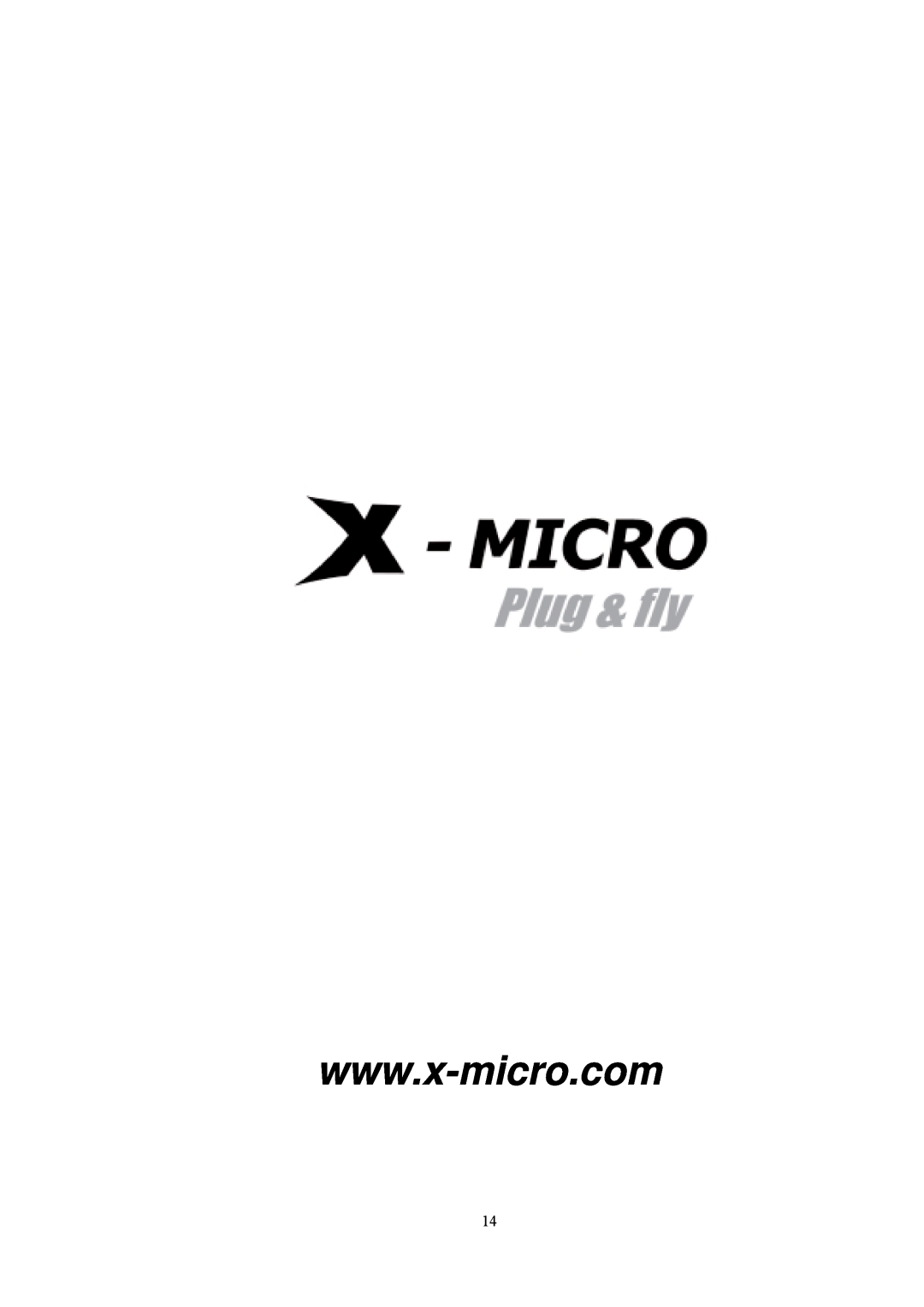 X-Micro Tech 11G manual 
