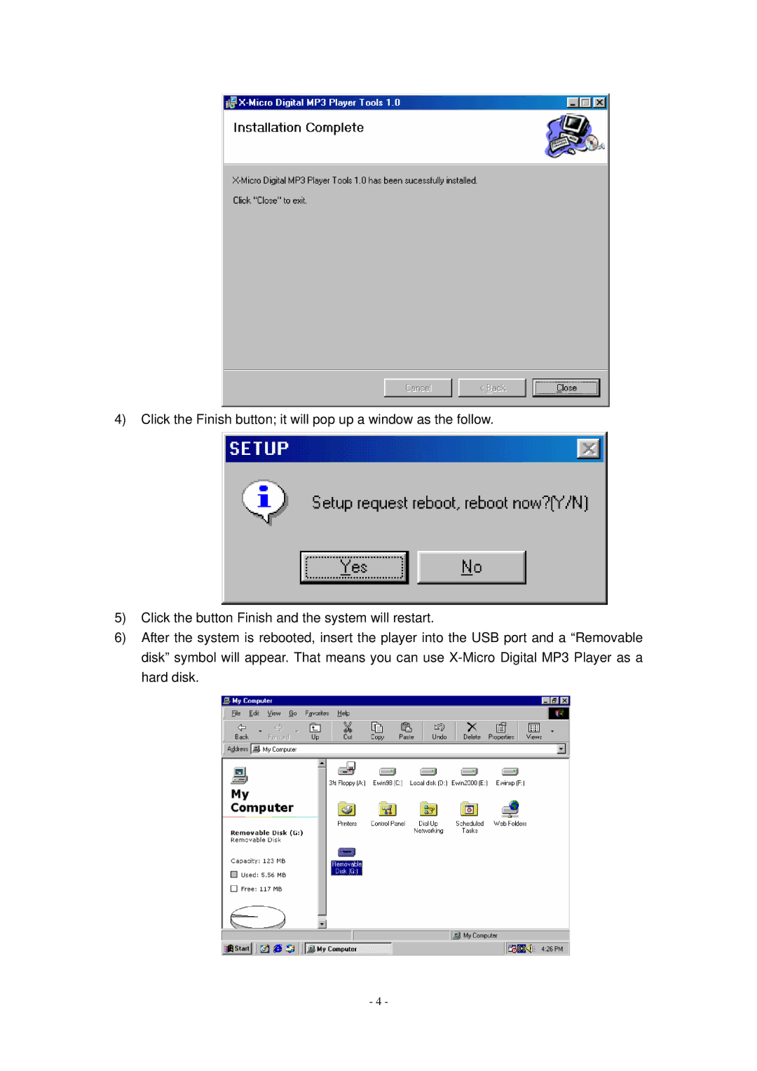 X-Micro Tech Digital MP3 Player user manual 