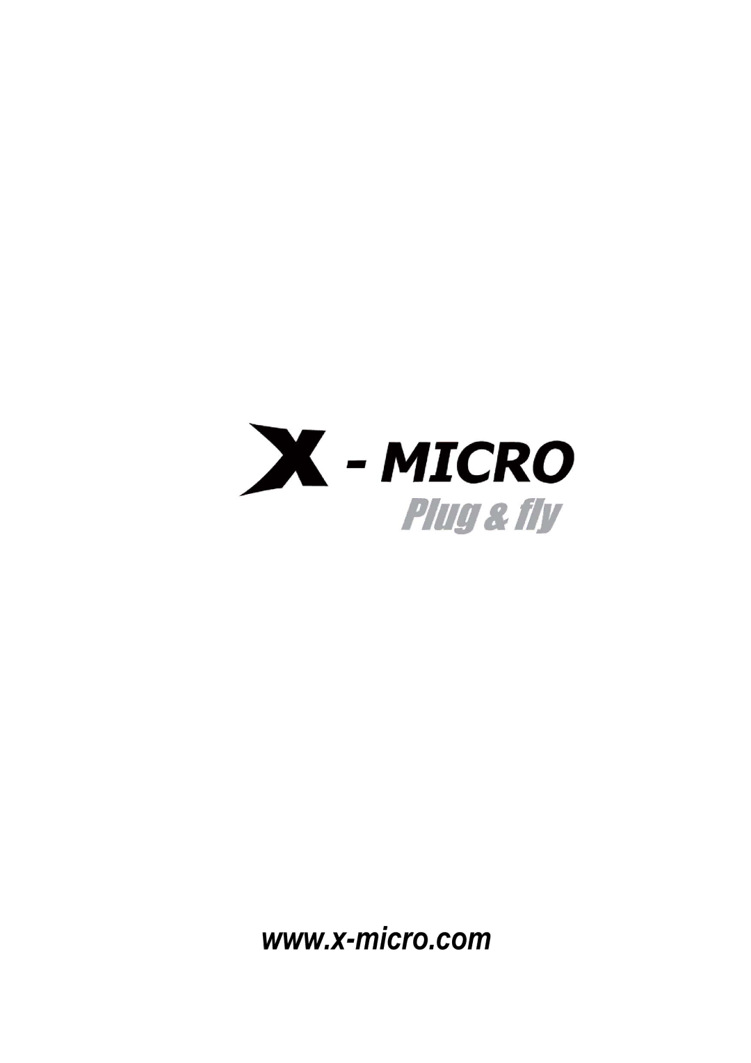 X-Micro Tech Easy user manual 