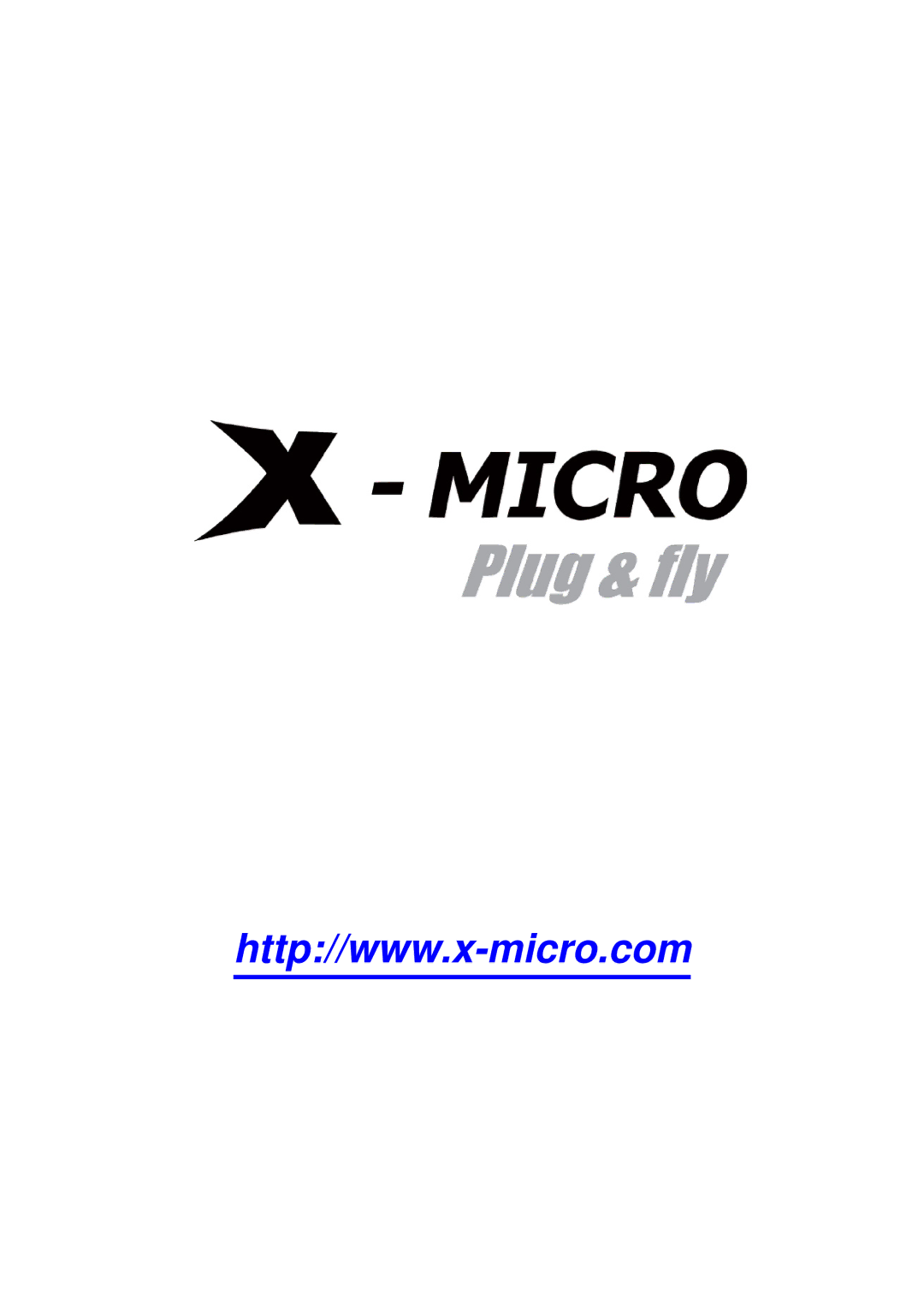 X-Micro Tech EVA 120 user manual 