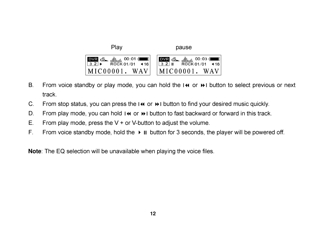 X-Micro Tech EVA 130 user manual 