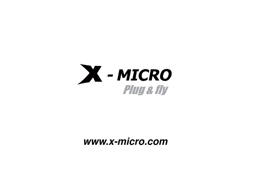 X-Micro Tech EVA 130 user manual 