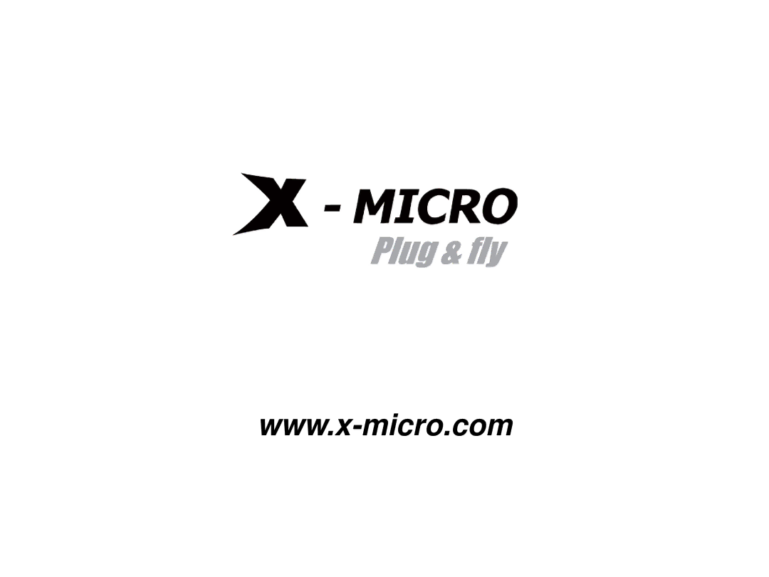 X-Micro Tech EVA 310 user manual 