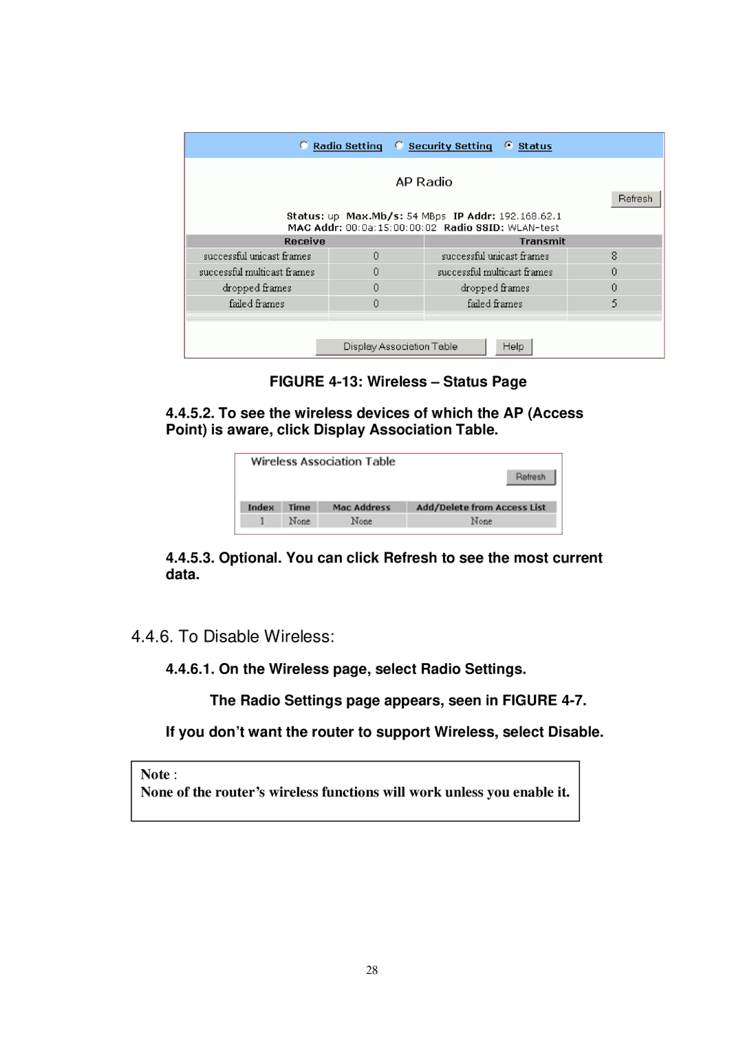 X-Micro Tech WLAN 11g user manual To Disable Wireless 