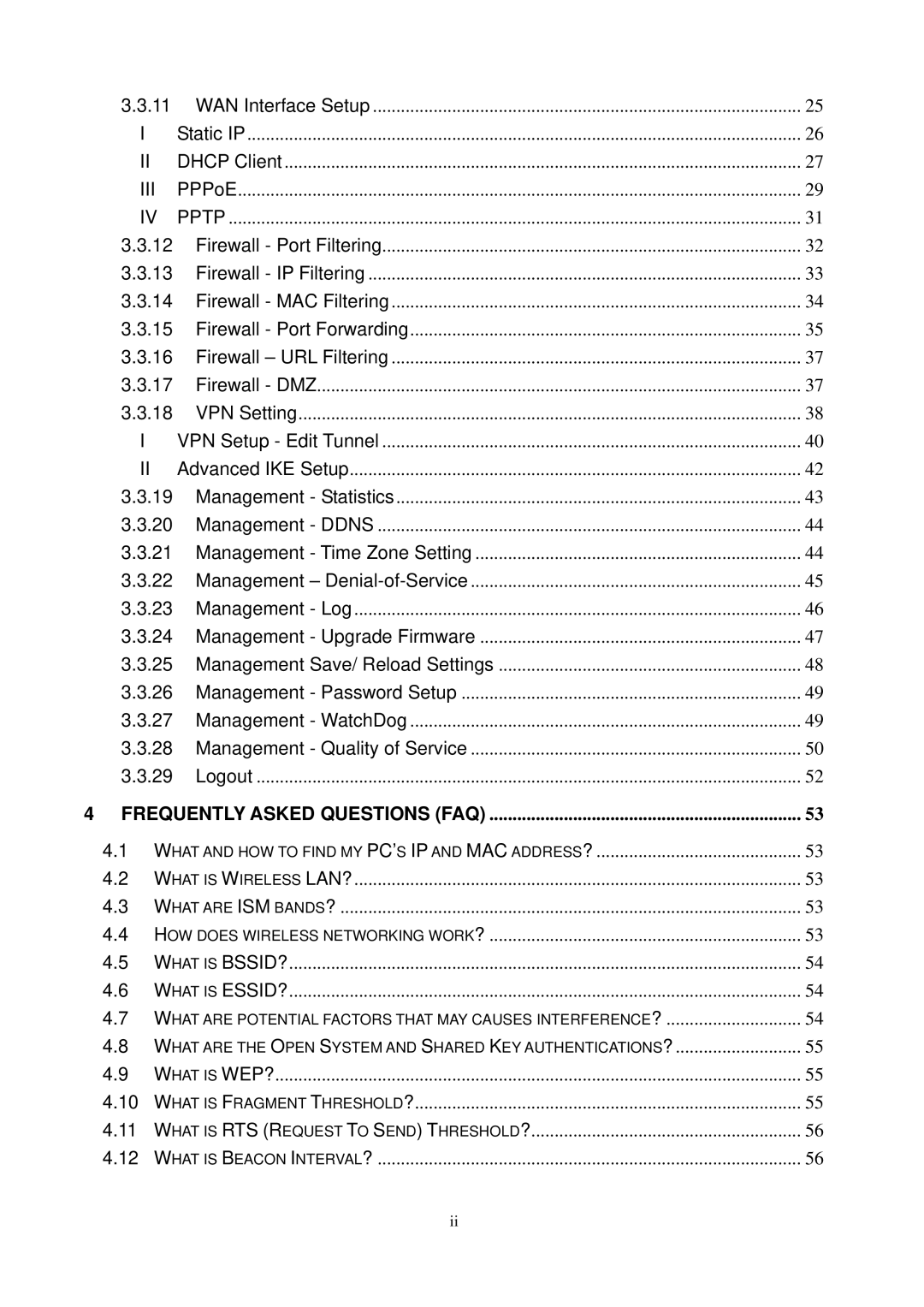 X-Micro Tech XWL-11GRTX user manual Frequently Asked Questions FAQ 