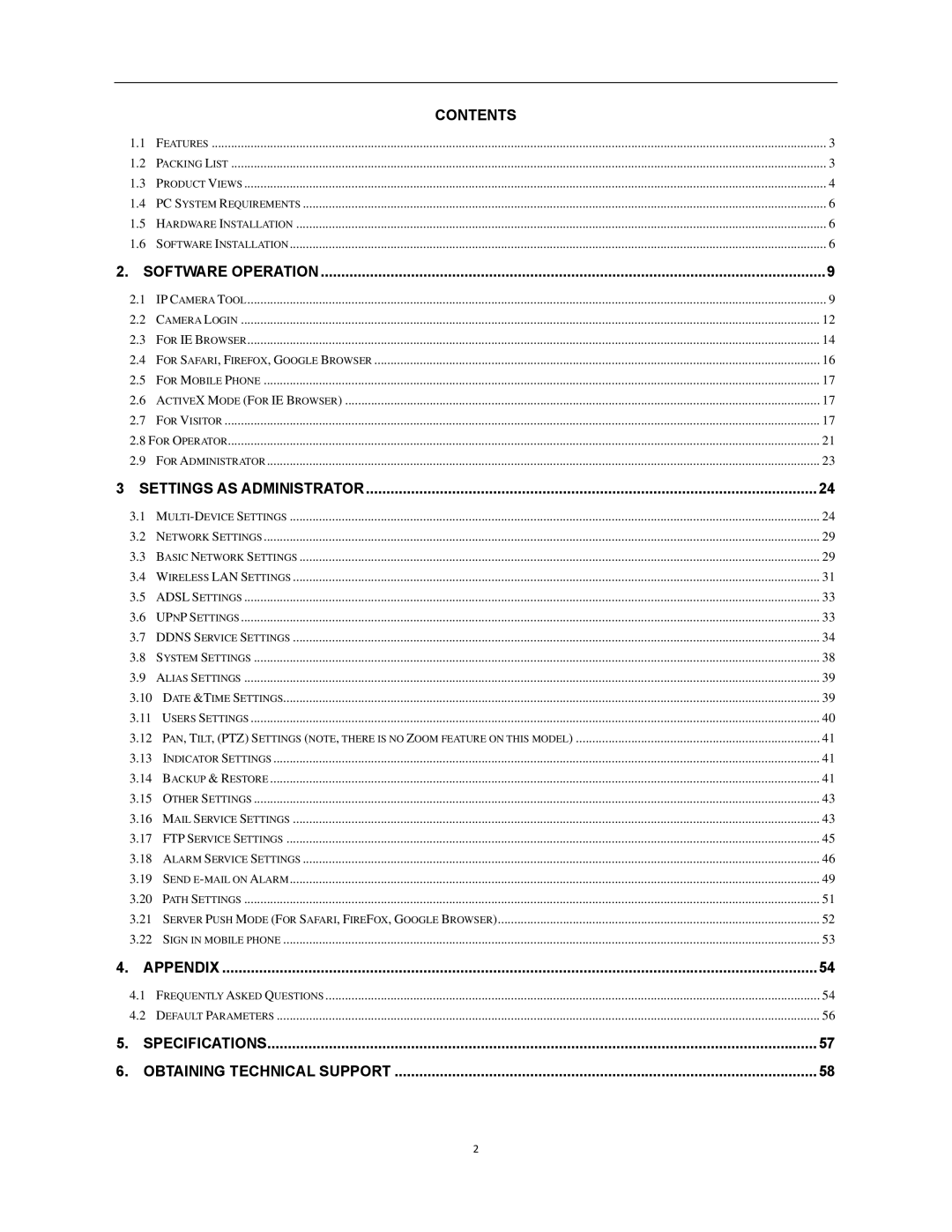 X10 Wireless Technology XX34A user manual Contents 