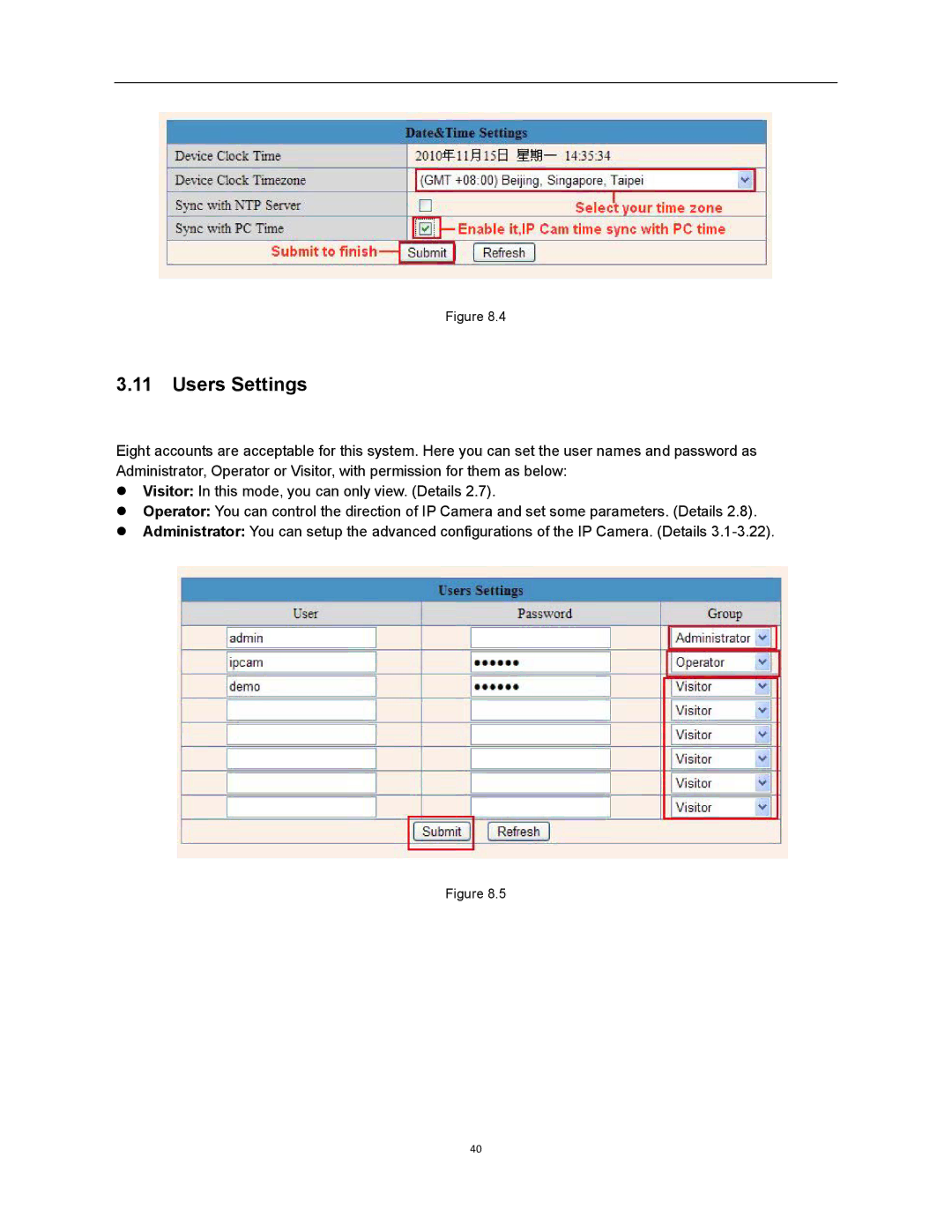 X10 Wireless Technology XX34A user manual Users Settings 